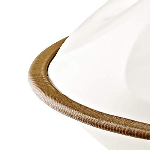 Handpan Drum con funda protectora y bolsa para terapia de sonido, meditación y yoga — Fabricado en Colombia — Acero de primera calidad para un tono puro, Blanco Jade (Escala D natural), garantía de 2 años miniatura 6