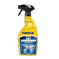 Rain-X 2-in-1 Scheibenreiniger - Regenabweiser - Streifenfreie Reinigung - Schutz vor Schmutz, Schnee und Insekten - 500 ml