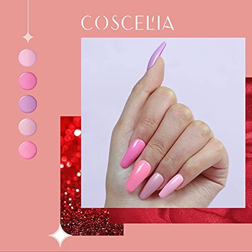 UV Nagellack 10 Farben Gel Nagellacke Set Nude Nagel Gel Soak Off UV Gel Nagellack Pastell Gelnägel Set Design für… – Bild 6