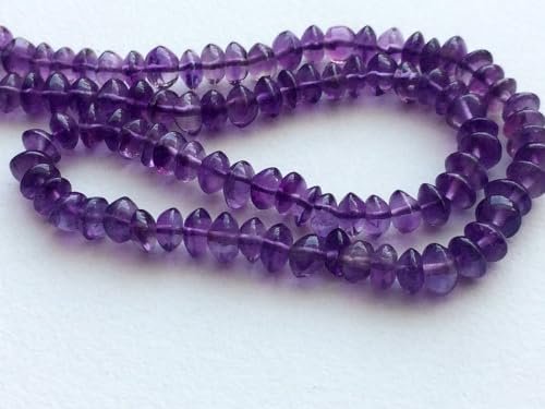 Améthyste violette 5 brins pour l'enfilage de perles - 6
