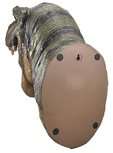 Dwk Tyrannosaurus Rex Head Wall Mounted Bust Large Sculpture | Dinosaur Trophy Head Animal Heads Wall Decor | Taxidermy Mounts And Wall Mounted Animal Head - 15L #TOP2