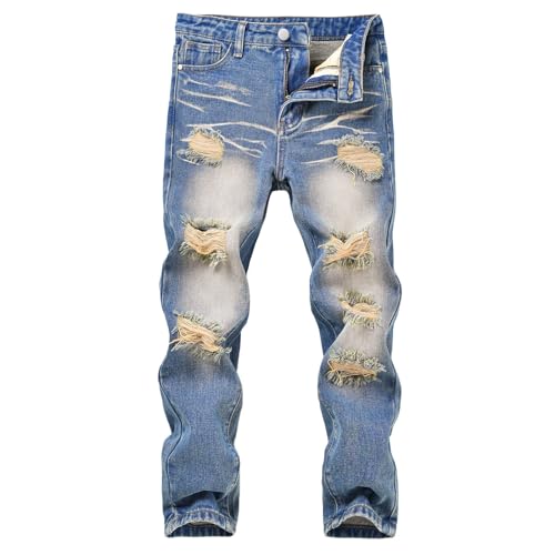 Pantalon baggy blanc garcon style urbain hip-hop ample taille elastique 10 ans