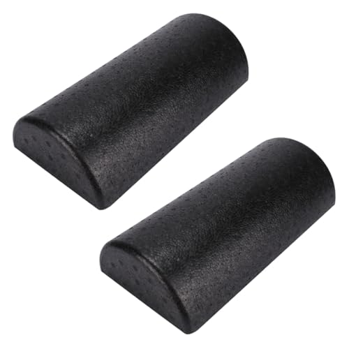 VICASKY 2 piezas Rodillos de Yoga Semi-Cilíndricos EPP para Masaje Muscular y Fitness, Rodillos de Espuma Ergonómicos para Pilates y Masaje de Espalda miniatura 1