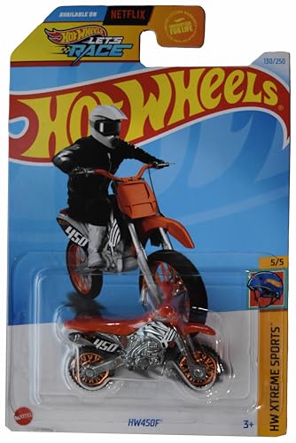 Hot Wheels HW450F, Xtreme Sports 5/5 [Orange] miniatura 1