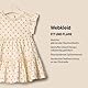 Amazon Essentials x Sofia Grainge Mädchen Gewebtes Kleid mit Rüschenärmeln, Kräftiges Rosa Klein Erdbeeren, 4 Jahre