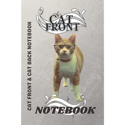 CAT FRONT & CAT BACK NOTEBOOK