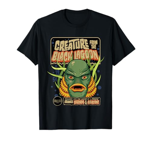 Photo de Universal Monsters Creature Retro Halloween Mask T-Shirt