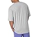 Champion Men's T-Shirt, Classic Pocket Ringspun Cotton Tee, Soft Men's T-Shirt (Big & Tall) Oxford Gray