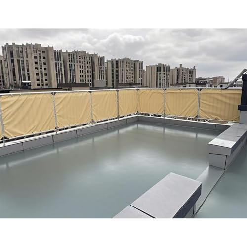 Housse de protection en PVC pour balcon en bâche robuste durable