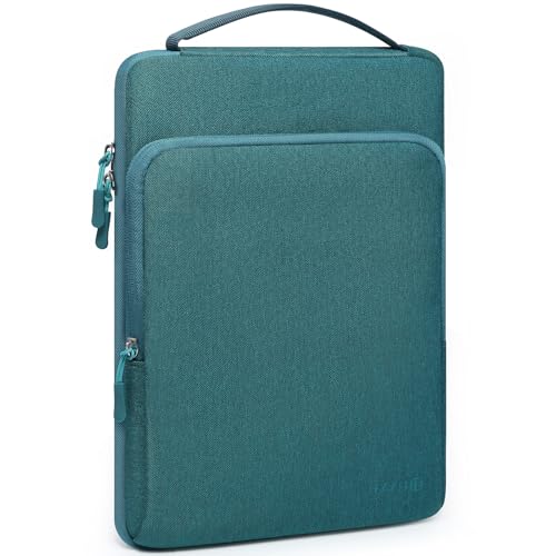 Funda Portátil XPS 14 15 Plus HYZUO con Acabados Premium de Alta Costura Verde Oscuro