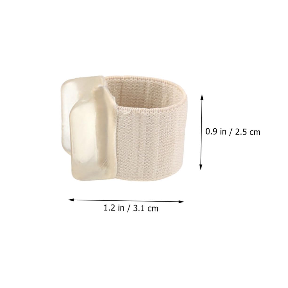 BEBEMOKO Men's Toe Separators Toe Separators for Bunions 4 Pairs Comfortable Foot Care