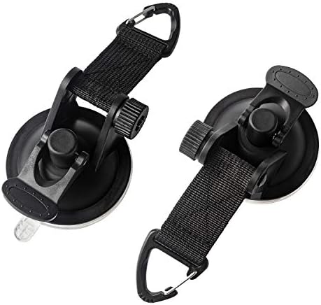 Jkr 吸盤 フック 強力 タープ連結用 車 カーサイドタープ テント用アクセサリー サンシェード固定 荷物締め付け 屋外用 2個入り 吊りクランプ Amazon