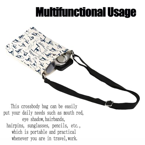 FEELMEM Aerialist Silks Social the Club Crossbody Bag Aerial Silks Dancer Gift Aerial Yoga Lover Gift Aerials Gift3