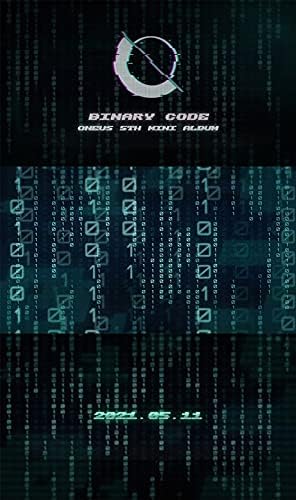 Miniatura 8 de Oneus Binary Code 5th Mini Album One Version CD+1p Póster+1p Cartel lírico en paquete+96p PhotoBook+1p Big PhotoCard+1p PhotoCard+Message PhotoCard