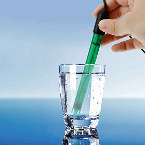 ORP Elektrode Austauschbar BNC Steckdose Sonde zum ORP Prüfer Meter Regler 300cm Lange Kabel Aquarien, Panzer, Teiche Messung