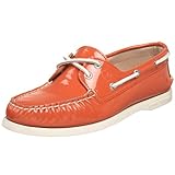  Zapatos n¨¢uticos nuevos para barcos A / O Naranja cuero 7