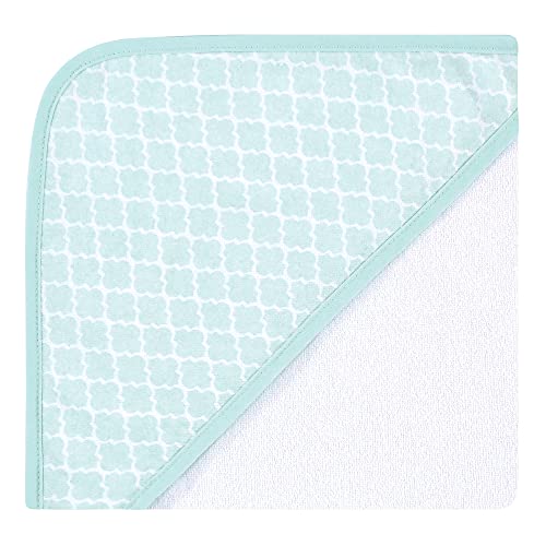 Image of Hudson Baby Unisex Baby Cotton Rich Hooded Towels, Llama, One Size (Pack of 2)