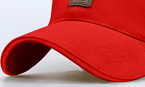 Image of solid plain unisex cotton caps free size adjustable casual look stylish cap