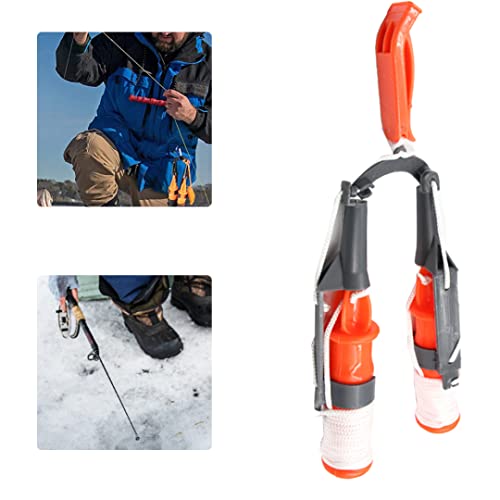 Vissen Ice Picks Kit Portable Safety Fishing Tackle Emergency Gear Accessoires 2 stks, Nooduitrusting voor ijsvissen - Image 4