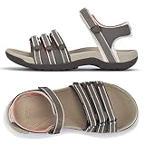 Viakix Hiking Sandals Women – Comfortable Stylish Athletic Sport Sandal for Walking Active Outdoors
