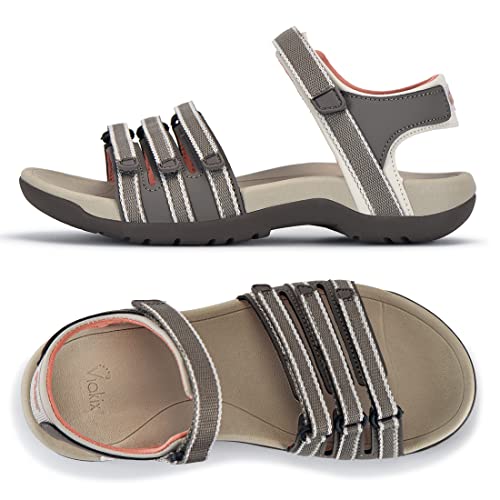 Viakix Hiking Sandals Women – Comfortable Stylish Athletic Sport Sandal For Walking Active Outdoors Water Wide Widths Adjustable Cute Comfort Waterproof #TOP12