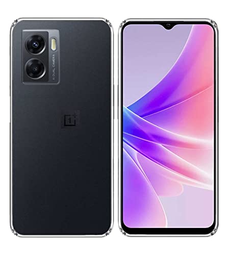 Image of COVERBLACK Rubber Silicone Back Cover for OnePlus Nord N20 SE - Transparent