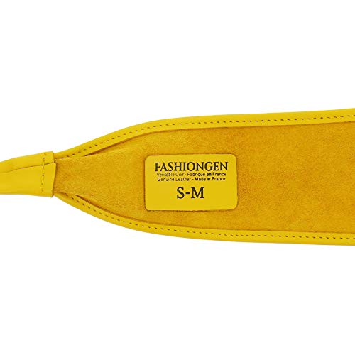 Image of FASHIONGEN - Woman Italian leather Obi belt, CASSIANE