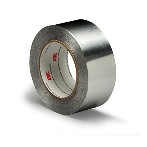 Image of 3M 99869-case Foil Tape, 48 in x 60 yd 4.6 mil, Plastic Core, 425, Aluminum Foil, Silver