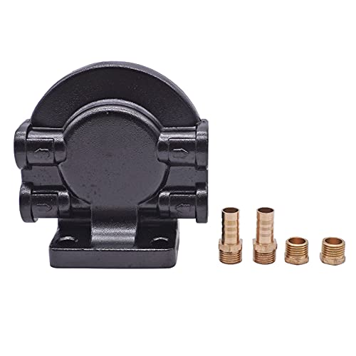 Fuel Water Separator Bracket Fuel Filter Base 18-7853-1 89876A3 9-37860 3 8 Inch NPT Port Compatible with Fuel Filter 35-60494-1