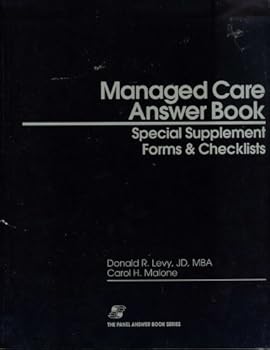 Paperback Managed Care Answer Book: Special Supplement Forms & Checklists (The Panel Answer Book Series) Book