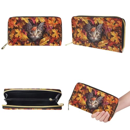 Image of HUGS IDEA Leather Purses and Handbag for Women Bucket Bag with Wrist Wallet 2 Packs