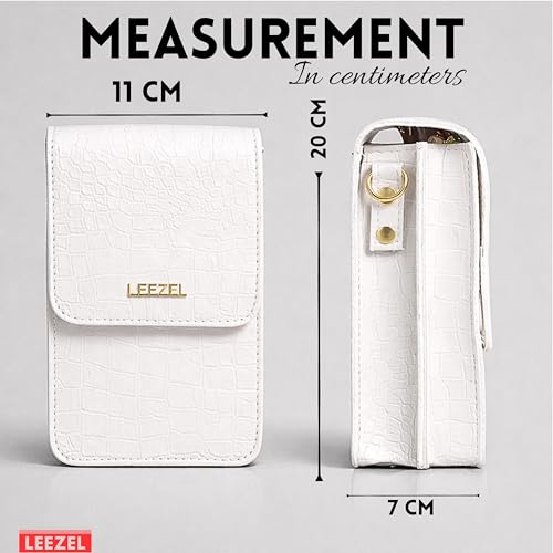 Image of LEEZEL Women's Girls Wallet Sling Bag for Mobile Cell Phone Holder