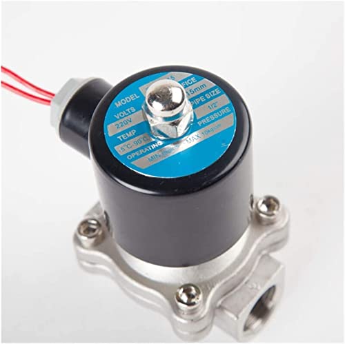 Électrovanne DN50 AC110V normalement fermée en acier inoxydable pour eau et huile - 3