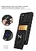 CCSmall Case for Samsung Galaxy S20 FE with Card Holder, Heavy Duty Protection Phone Case with Magnetic Ring Kickstand Slide Camera Cover for Samsung Galaxy S20 FE LJK Rose Gold