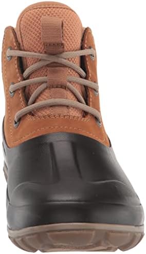 Bogs Womens Classic Casual Lace Leather Boot Snow, Cognac Multi, 8 | Image 1
