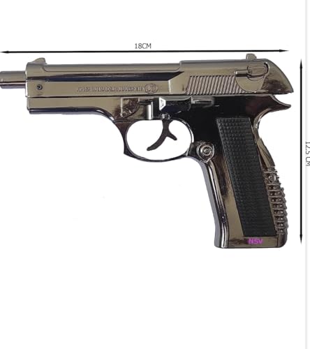 Generic BIKRIFY Gun Pistol Lighter Heavy Weight Metal Body Real and - Image 5