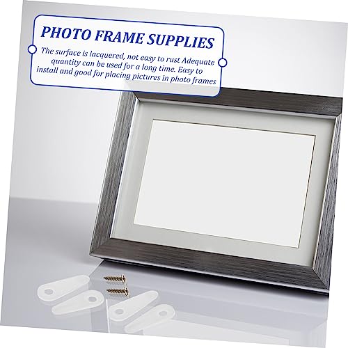 Image of OSALADI 3sets Drywall Picture Hangers Frame Hooks Photo Frame Hanging Buckles DIY Accessories 100pcs*3