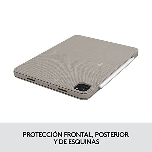 Logitech Combo Touch iPad Pro 11 trackpad fluido y teclado retroiluminado ESP 2