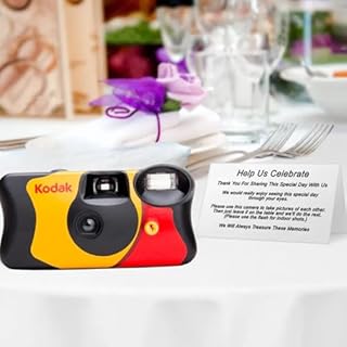 Clikoze Fotocamere usa e getta Multipack – Include 10 confezioni di fotocamere monouso Kodak Funsaver da 35 mm con 27 esposizioni e scheda di consigli fotografici Clikoze
