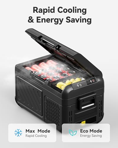 WOLFBOX-12V-Portable-Cooler-19-Quart-Car-Fridge-RV-Car-Refrigerator-with-1224V-DC-110-240V-AC-Electric-Cooler-for-Car-Camping-Travel-and-Home-Use