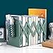 Artibetter Creative Telescopic Folding Book Stand Pen Holder Adjustable Metal Bookends for Office and Student Use Space-Saving Bookshelf Organizer