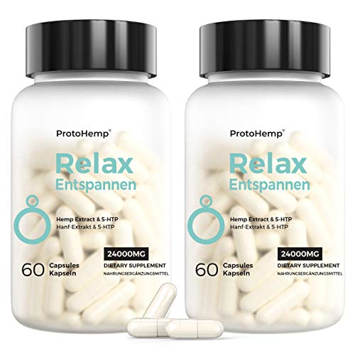 Premium 24000MG Capsules Rich in Omega 3 6 9 | Max Absorption Formula Vegan Friendly | 60 Capsules for 2 Month Supply (120 Count (Relax Capsules))