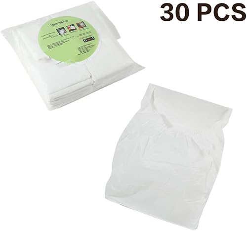 Miniatura 2 de 30 bolsas de basura desechables fáciles de pegar bolsa de basura para automóvil bolsa de basura de PVC impermeable a prueba de fugas desechable
