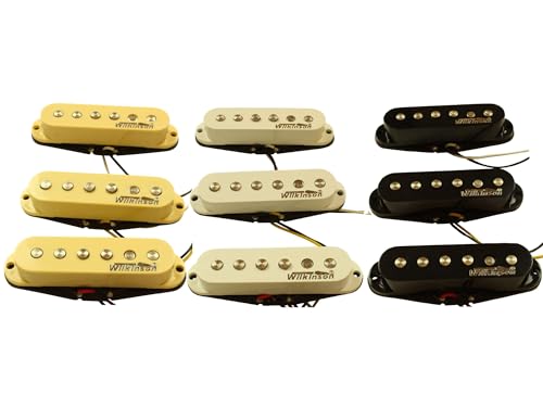 Wilkinson MWHS バランス出力 ストラトキャスターピックアップ ブラック ミドル