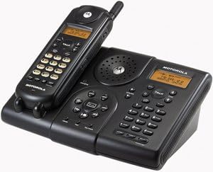 Motorola MA580 5.8 GHZ Analog Cordless Phone w/Caller ID, Speakerphone & Digital Answering Machine