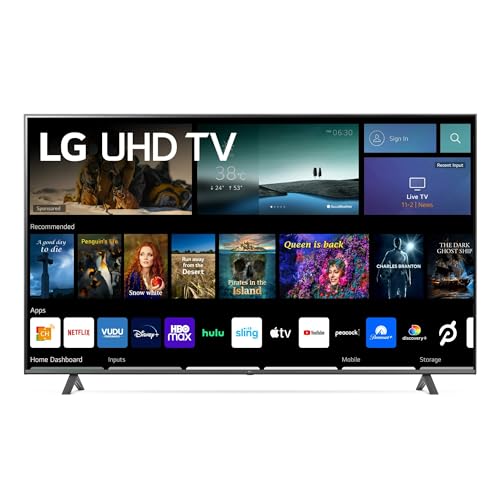 LG 65-Inch Class UQ7070Z 4K 2160p WebOS LED Smart TV HDR10 Game Optimizer Compatible with Alexa & Google Assistant (Renewed)