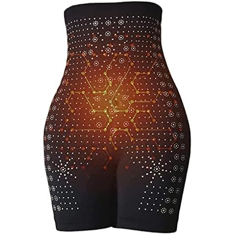 NAUXIU Far Infrared Negative Oxygen Ion Fat Burning Tummy Control & Detox Bodysuit Hip Tummy Lift And For Women I3i1 Pants Cover