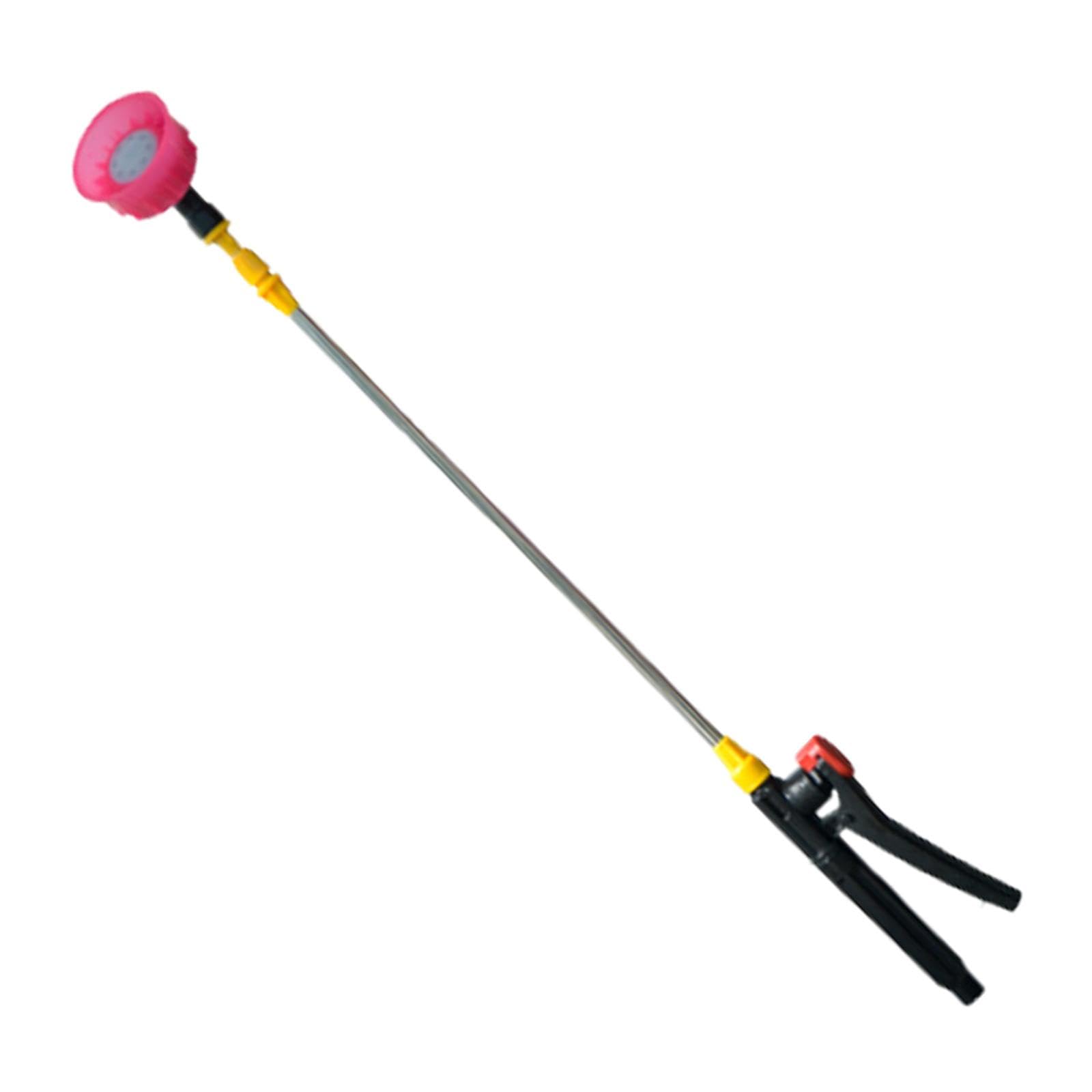 Lance de Pulvérisation Tige Rétractable pour Jardin D'Arrosage Rallonge de Nettoyage en Acier Inoxydable Adapté Au Jardinage et Au L, Buse à 8 Trous