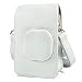 Produktbild ZWOOS Kameratasche kompatibel mit Instax Mini LiPlay Sofortbildkamera, Gute Qualität PU Leder Tasche für Mini LiPlay Sofortbildkamera mit Schultergurt (Steinweiß)