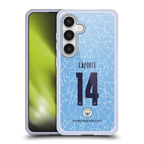 Funda de Gel Flexible Manchester City para Samsung Galaxy S24 5G Antideslizante y Ligera
